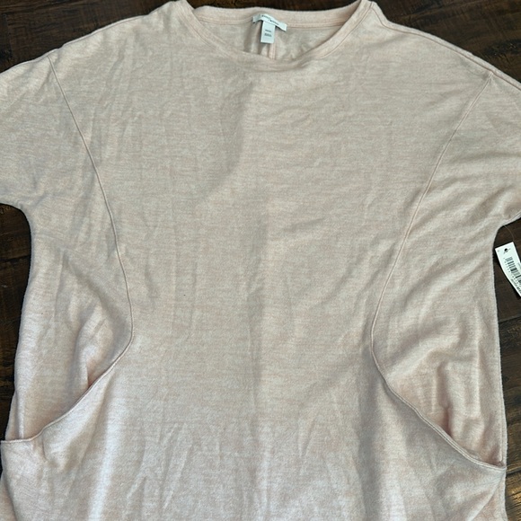 NWT Comfy Tshirt Style Dress in Light Pink by Daily Ritual Size S - Picture 2 of 3